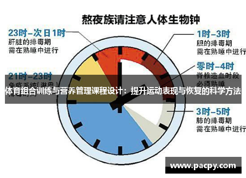 体育组合训练与营养管理课程设计：提升运动表现与恢复的科学方法